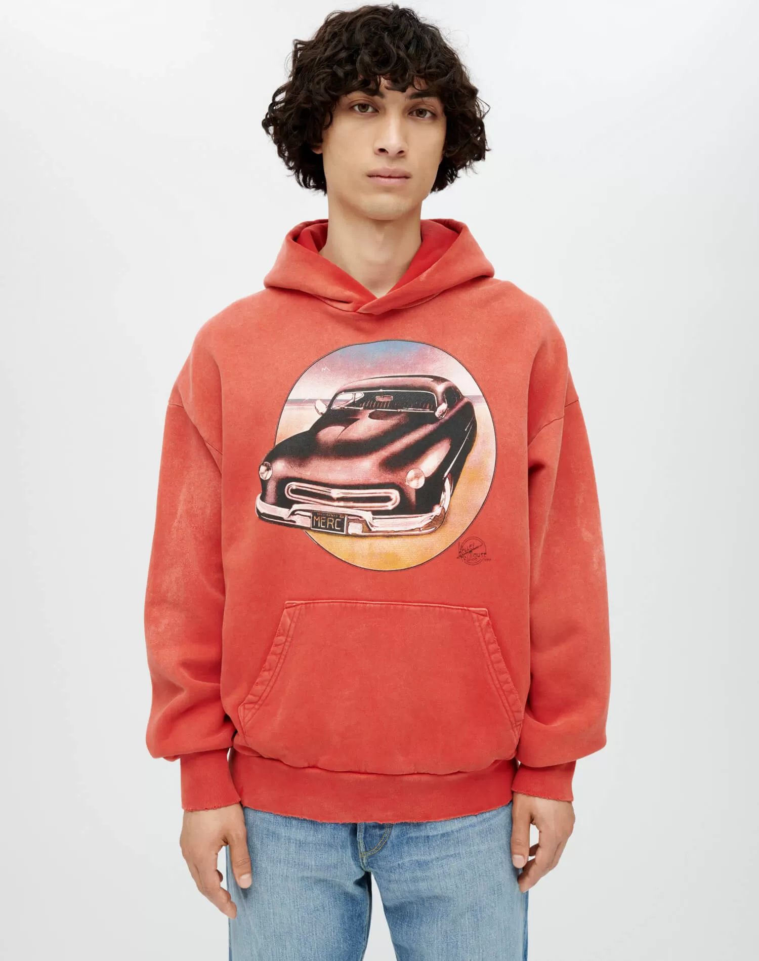 51 Merc Hoody - Sun Faded Red