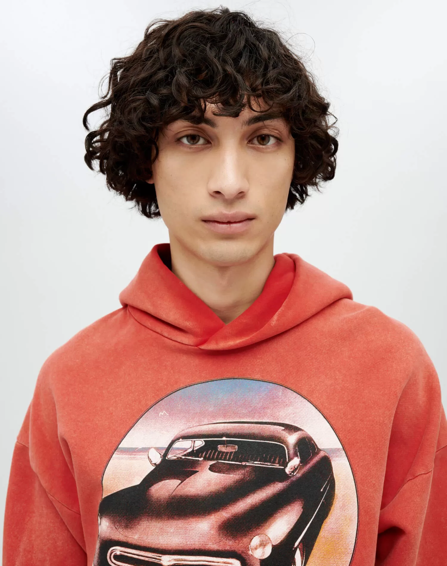 51 Merc Hoody - Sun Faded Red