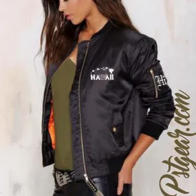 A HI HAWAII ISLANDER Bomber Womens Jackets