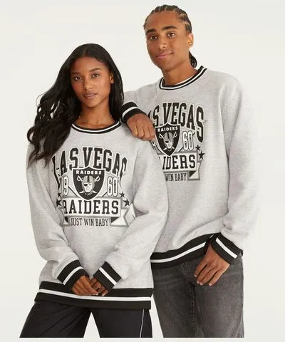 Aeropostale Las Vegas Raiders Crew Sweatshirt