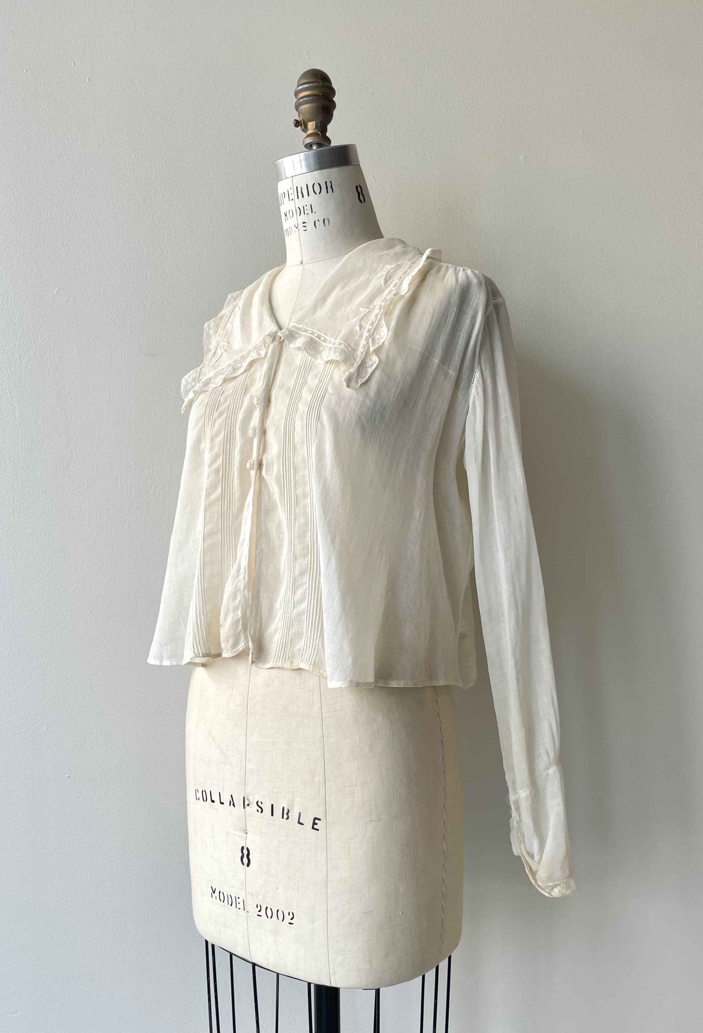 Antique Pintucked Blouse | 1910s