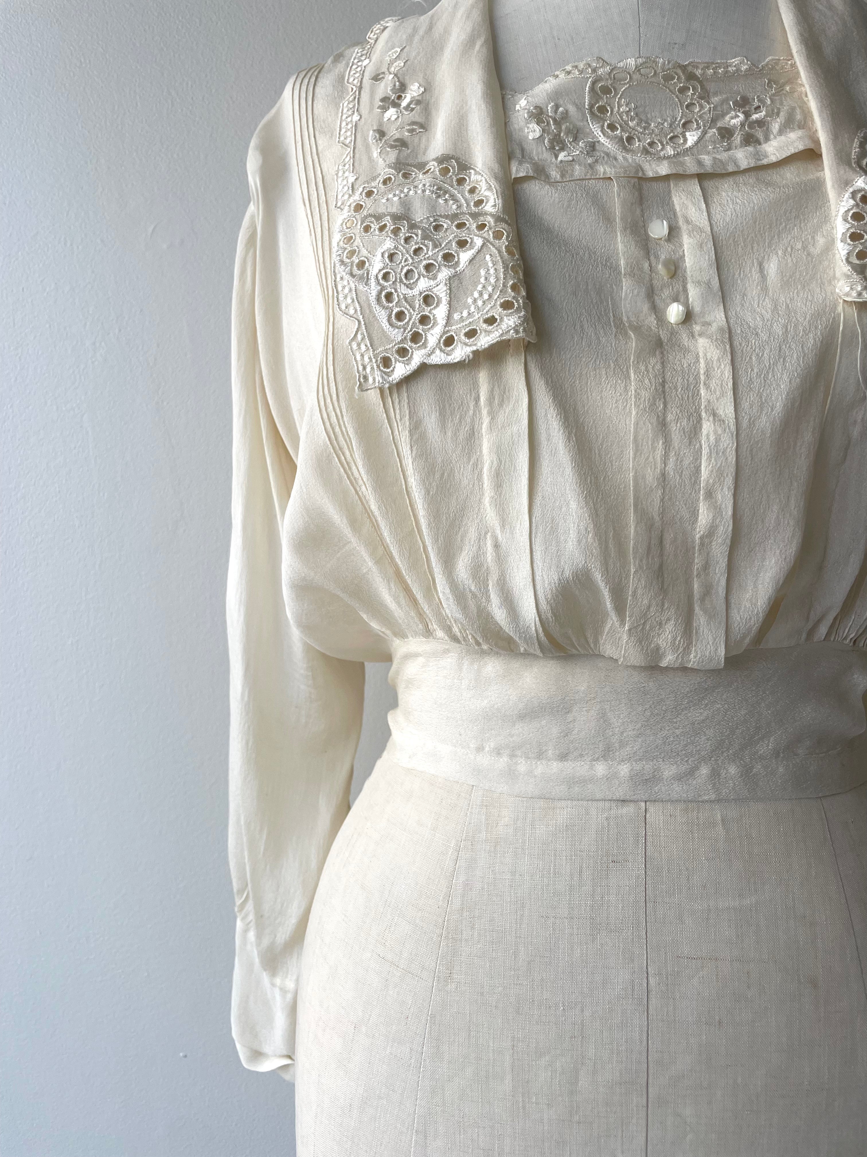 Antique Silk Blouse | 1910s