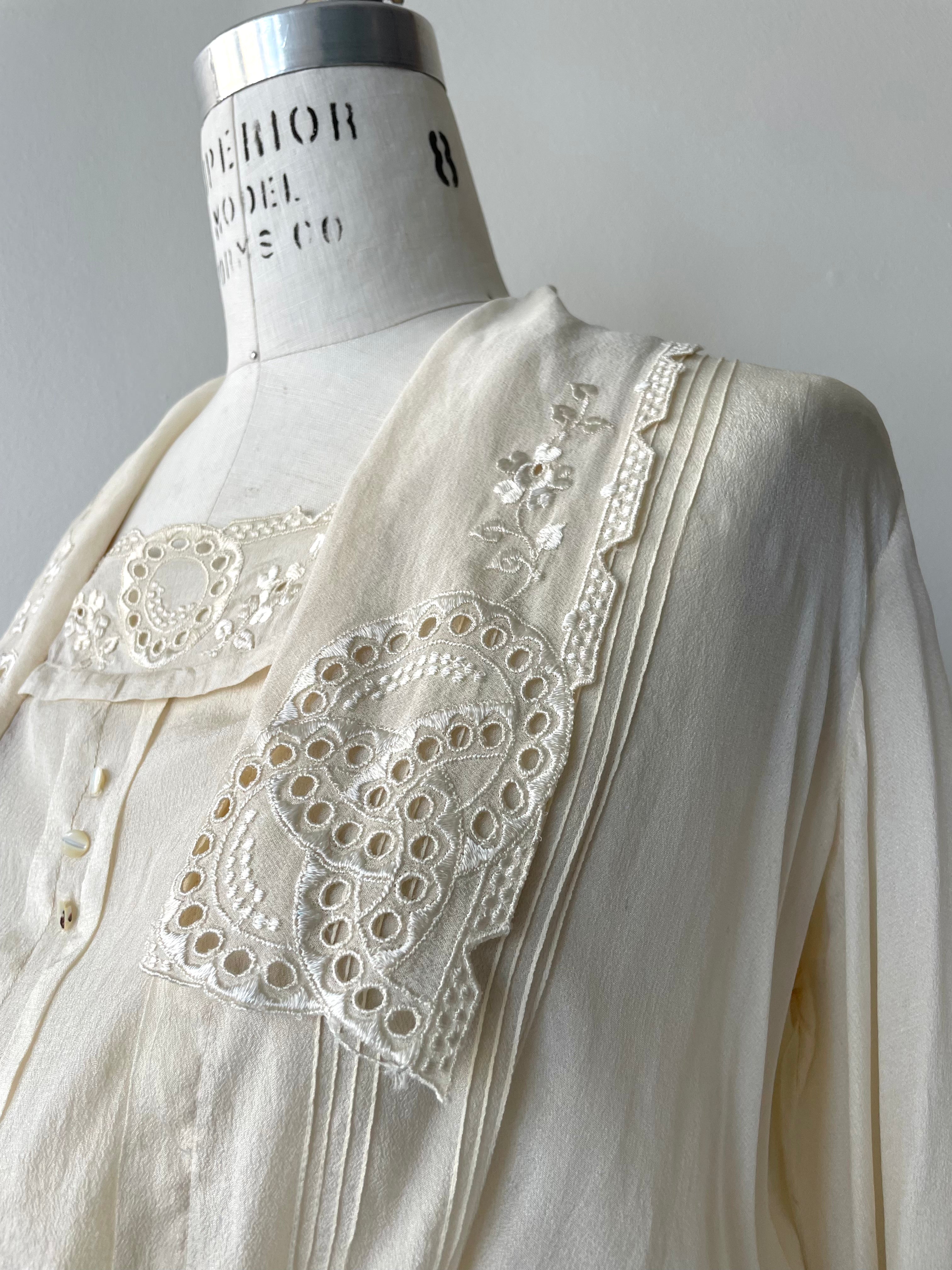 Antique Silk Blouse | 1910s