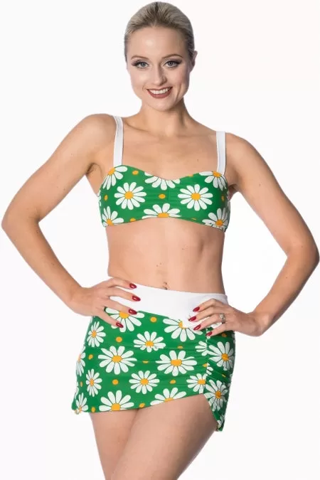 Banned Apparel - Crazy Daisy Bikini Top