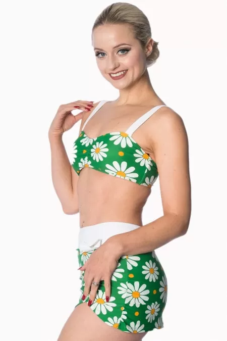 Banned Apparel - Crazy Daisy Bikini Top