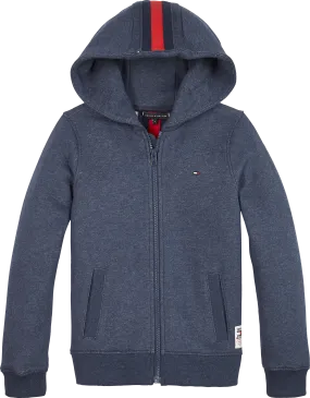 Boys 8-16 Hooded Zip Thru Sweatshirt | Sweatshirts & Hoodies | Tommy Hilfiger