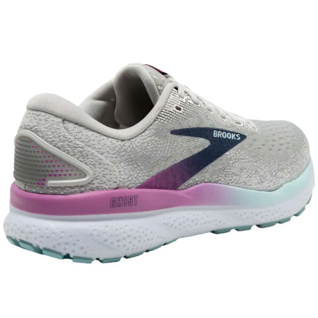 Brooks Ghost 16 Sneaker White/ Grey/ Estate Blue (Women's)