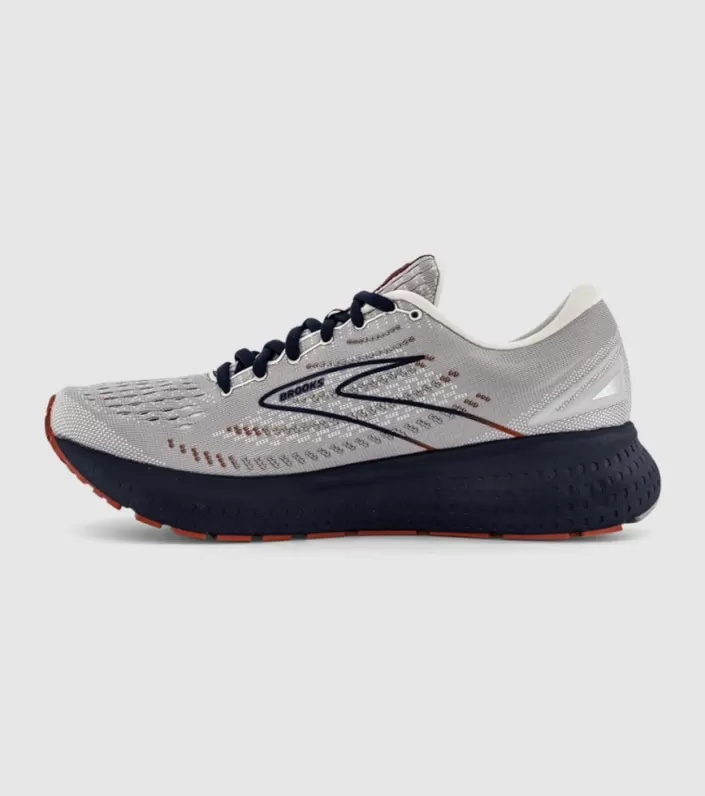 brooks glycerin 19 mens grey alloy peacoat