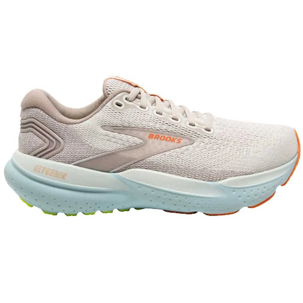 Brooks Glycerin 21 Sneaker Coconut/ Aqua/ Autumn Sunset (Women's)