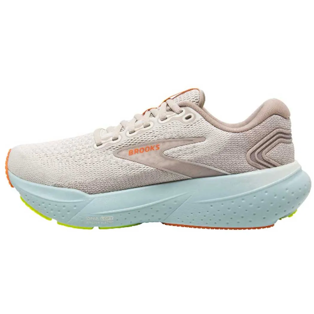 Brooks Glycerin 21 Sneaker Coconut/ Aqua/ Autumn Sunset (Women's)