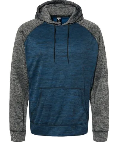 Burnside Men's Performance Raglan Pullover Sweatshirt