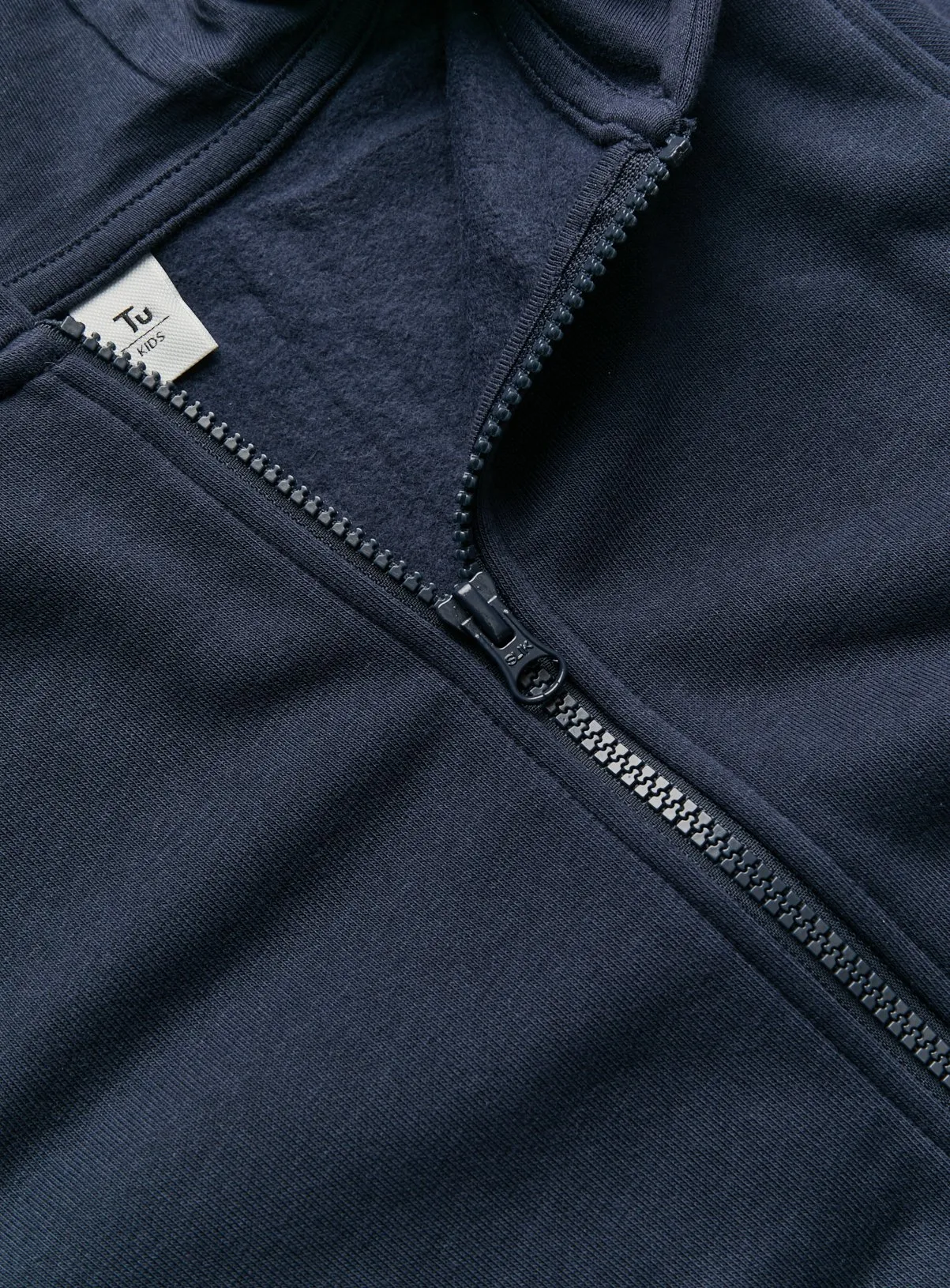 Buy Navy Zip Through Hoodie 2 years | Jumpers and hoodies | Tu