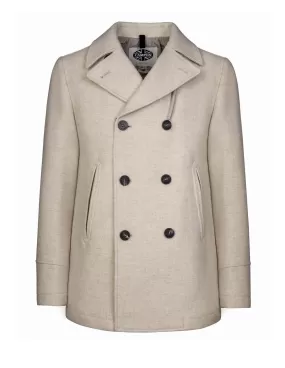 Cappotto Camplin uomo Peacoat Island avorio