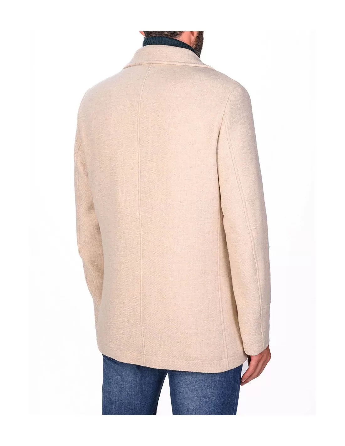 Cappotto Camplin uomo Peacoat Island avorio