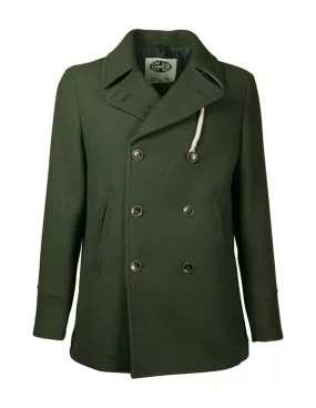 Cappotto Camplin uomo Peacoat Island verde