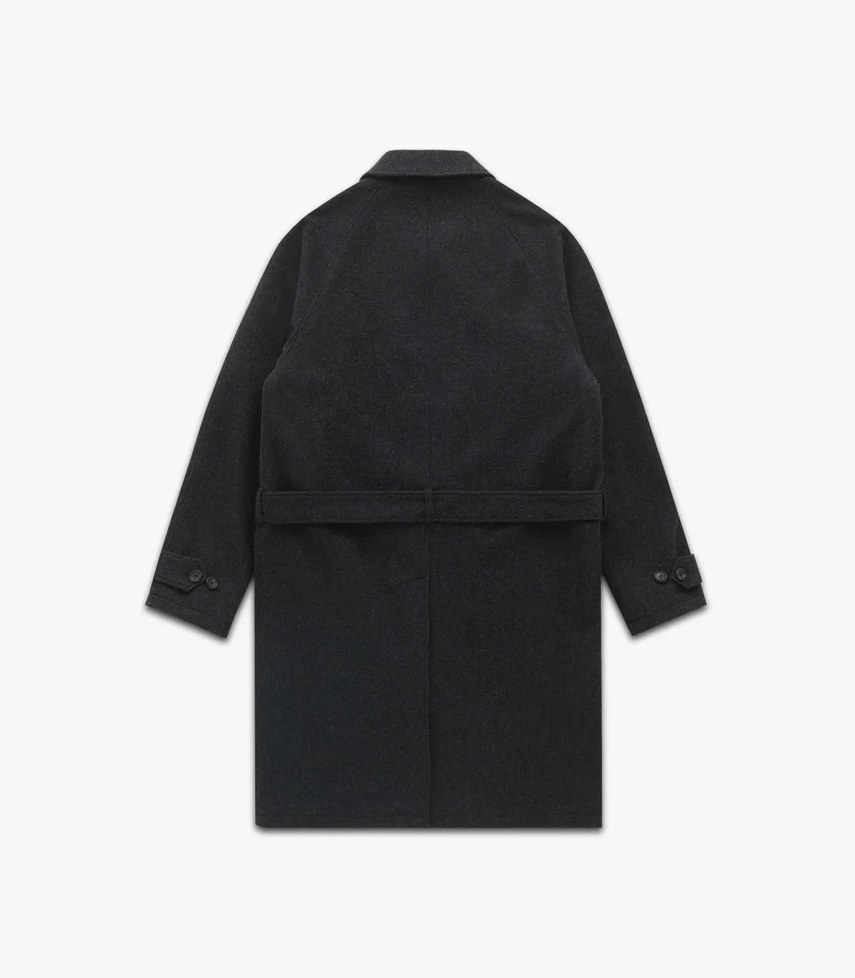 Cashmere Overcoat - Black