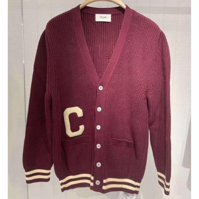 CELINE  |celine college cardigan in cotton