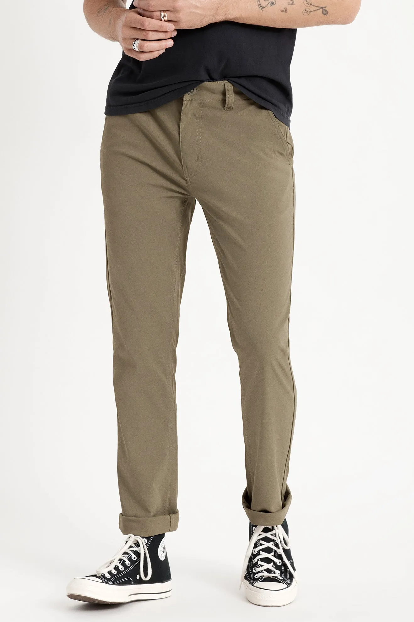 Choice Chino Taper Utility Pant - Military Olive