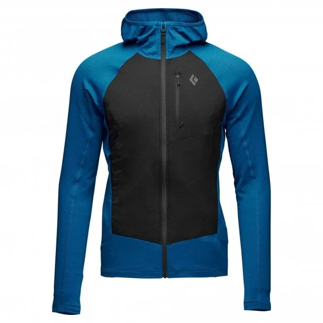 Coefficient LT Hybrid Hoody - Kingfisher/Black