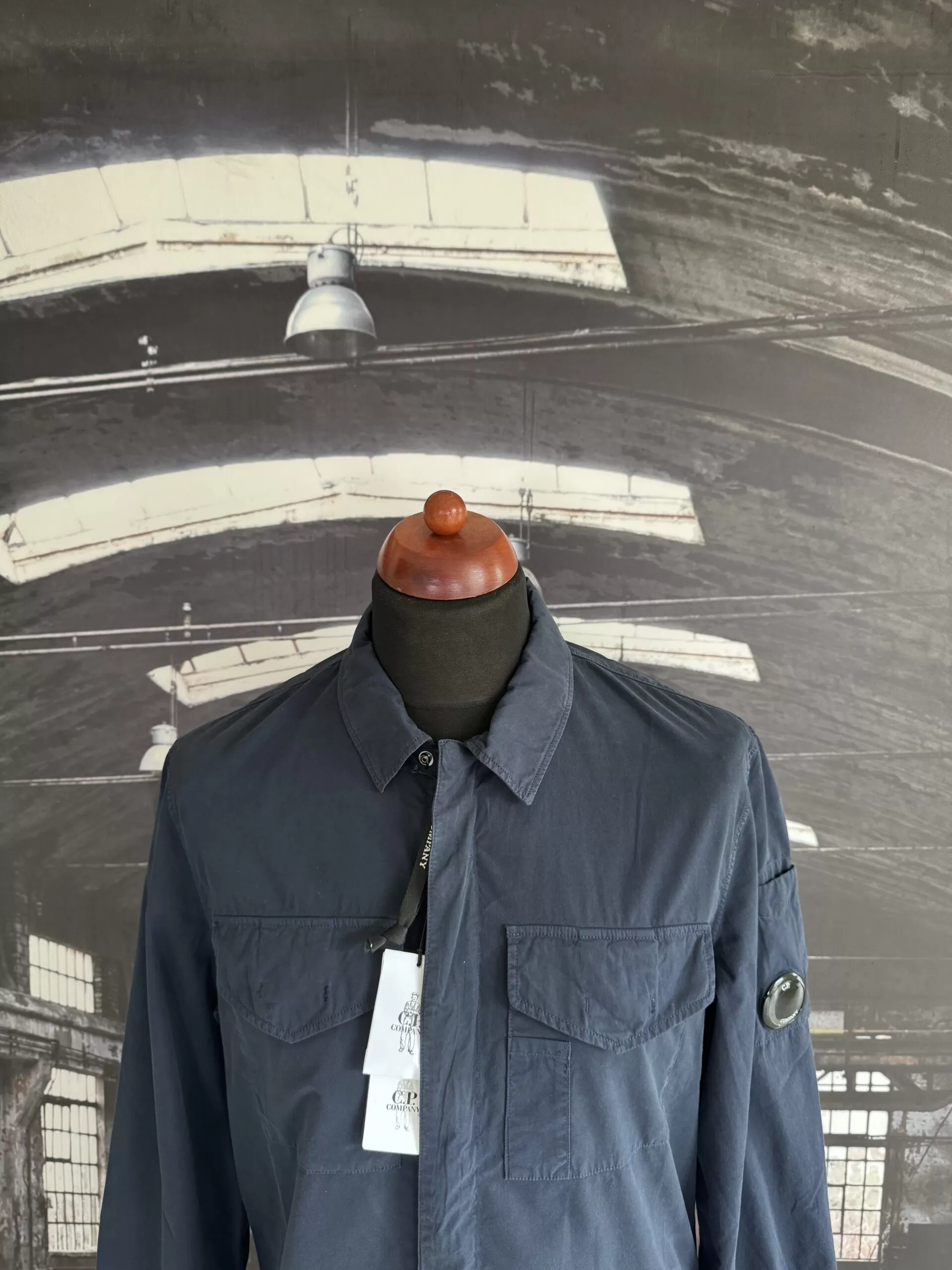 C.P. COMPANY GABARDINE MULTI POCKET OVERSHIRT