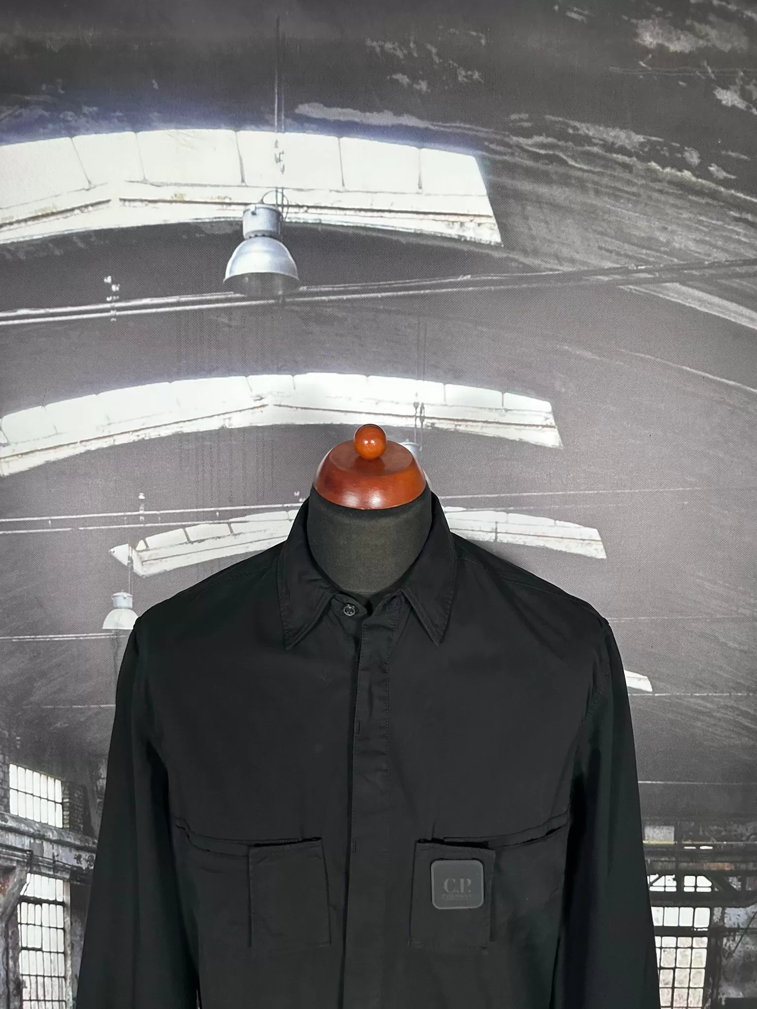 C.P. COMPANY METROPOLIS GABARDINE OVERSHIRT