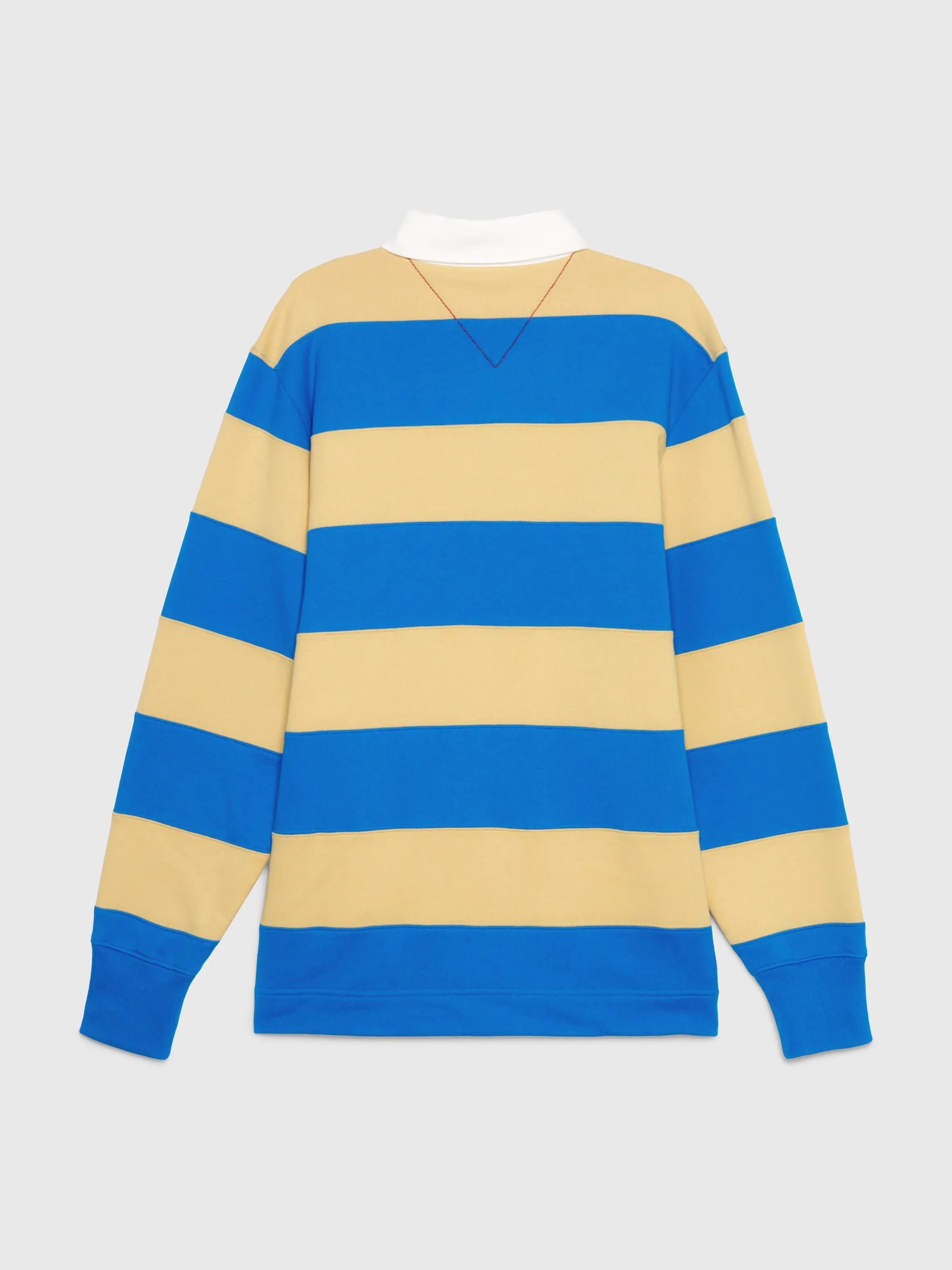 Crest Stripe Boxy Fit Rugby Polo | Sweatshirts & Hoodies | Tommy Hilfiger