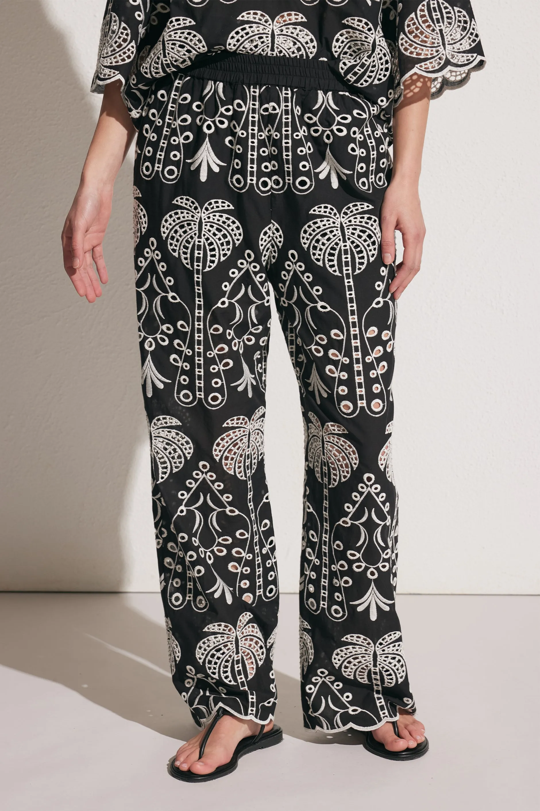 Demi Embroidered Pant