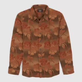 Double RL Floral Jacquard Work Overshirt