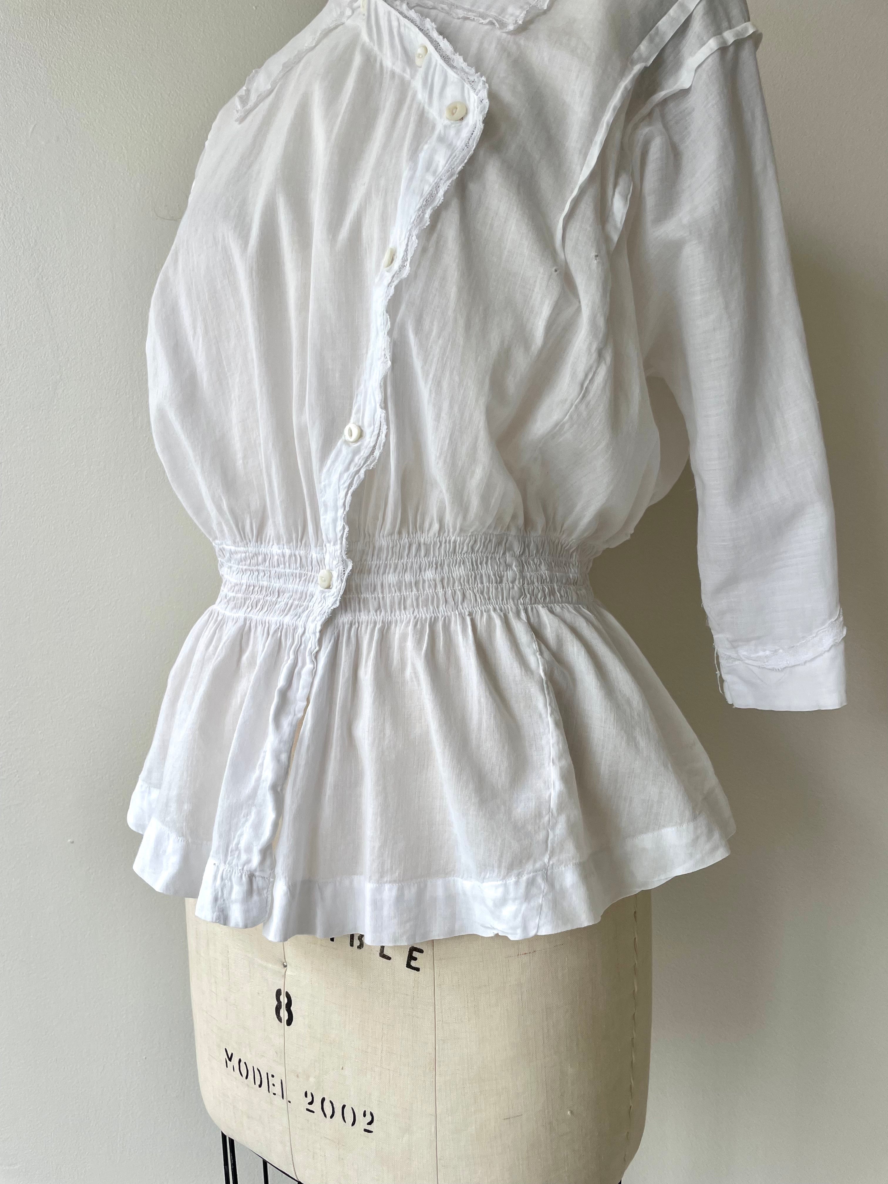 Edwardian Middy Blouse | 1910s