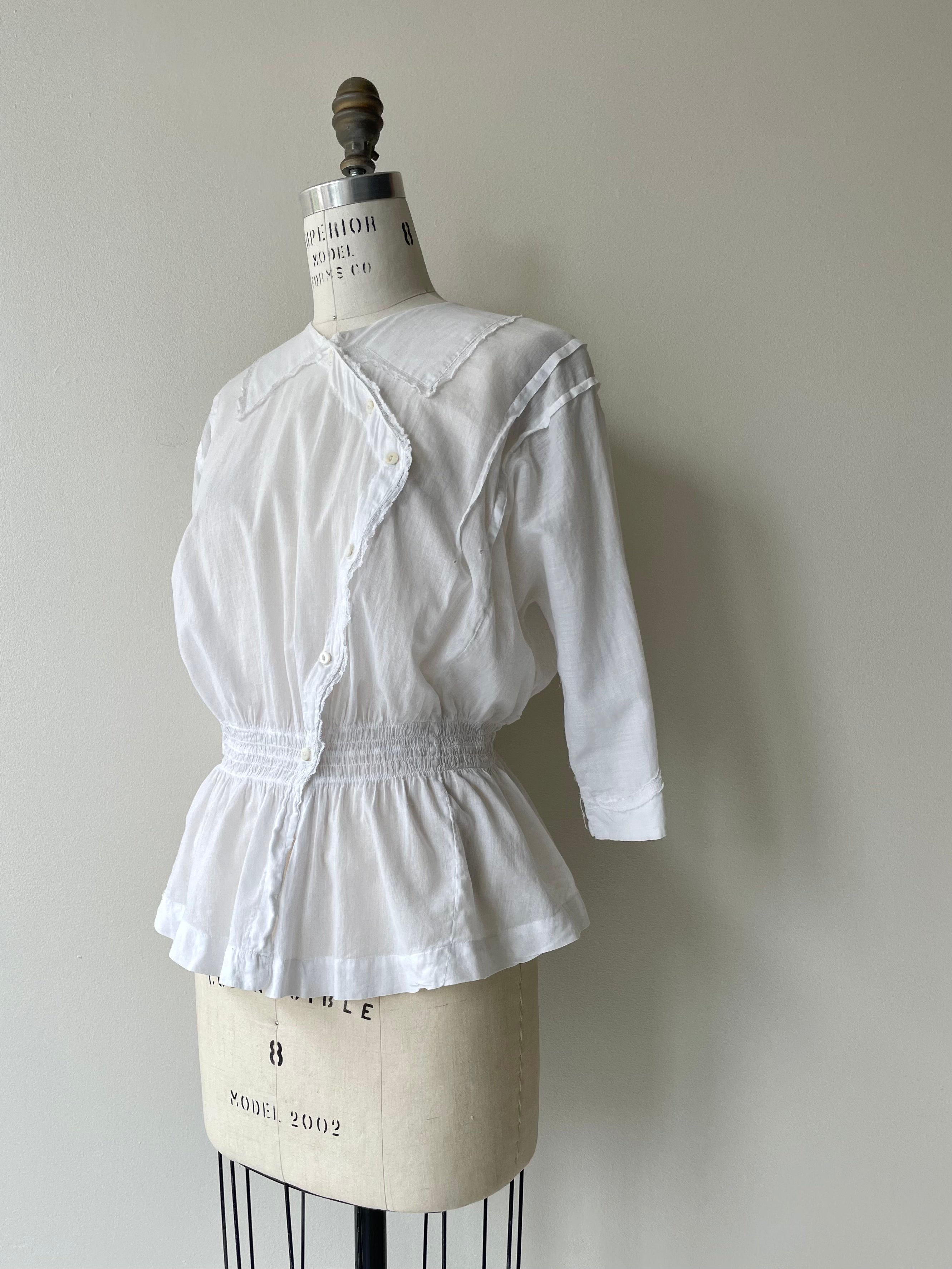 Edwardian Middy Blouse | 1910s