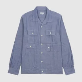 Engineered Garments Chambray Bowling Overshirt