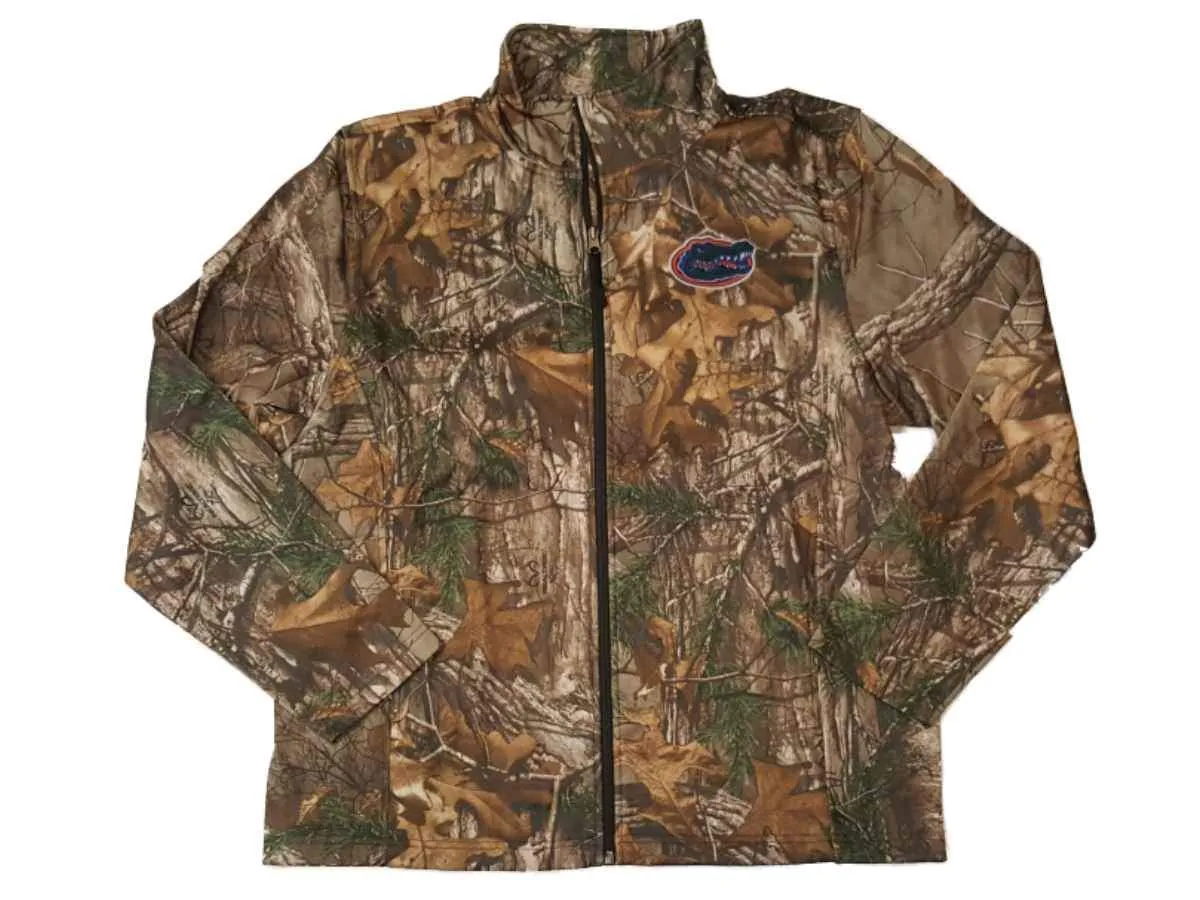 Florida Gators Colosseum Realtree Xtra Performance Full Zip Collared Jacket (L)