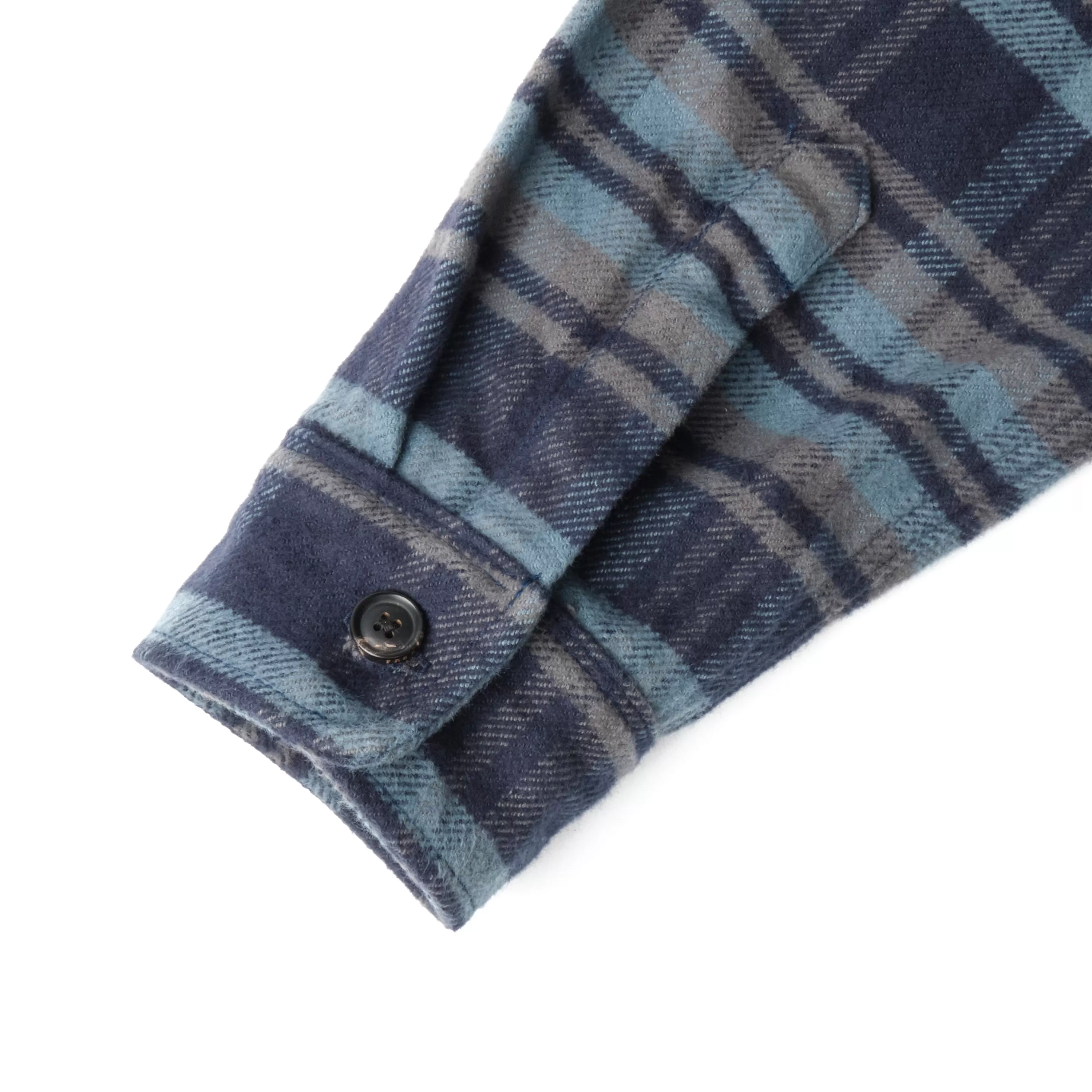 Freenote - Shirt - Benson Cobalt Blue Flannel