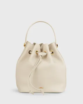 Gianna Bucket Bag (Cream)