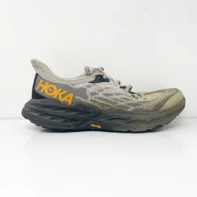 Hoka One One Mens Speedgoat 5 1123157 HMBC Gray Running Shoes Sneaker Size 9.5 D