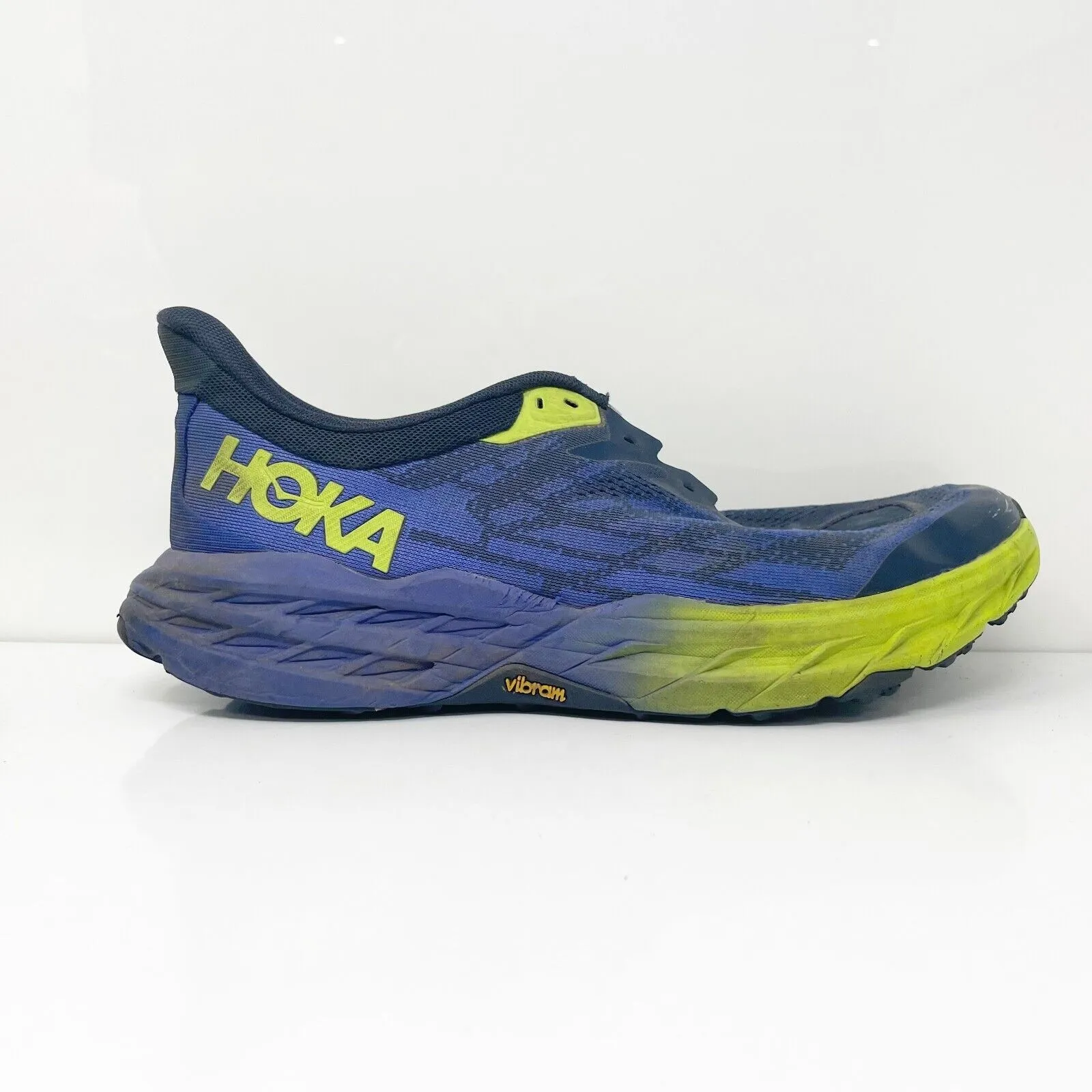 Hoka One One Mens Speedgoat 5 1123157 OSBN Blue Running Shoes Sneaker Size 11 D