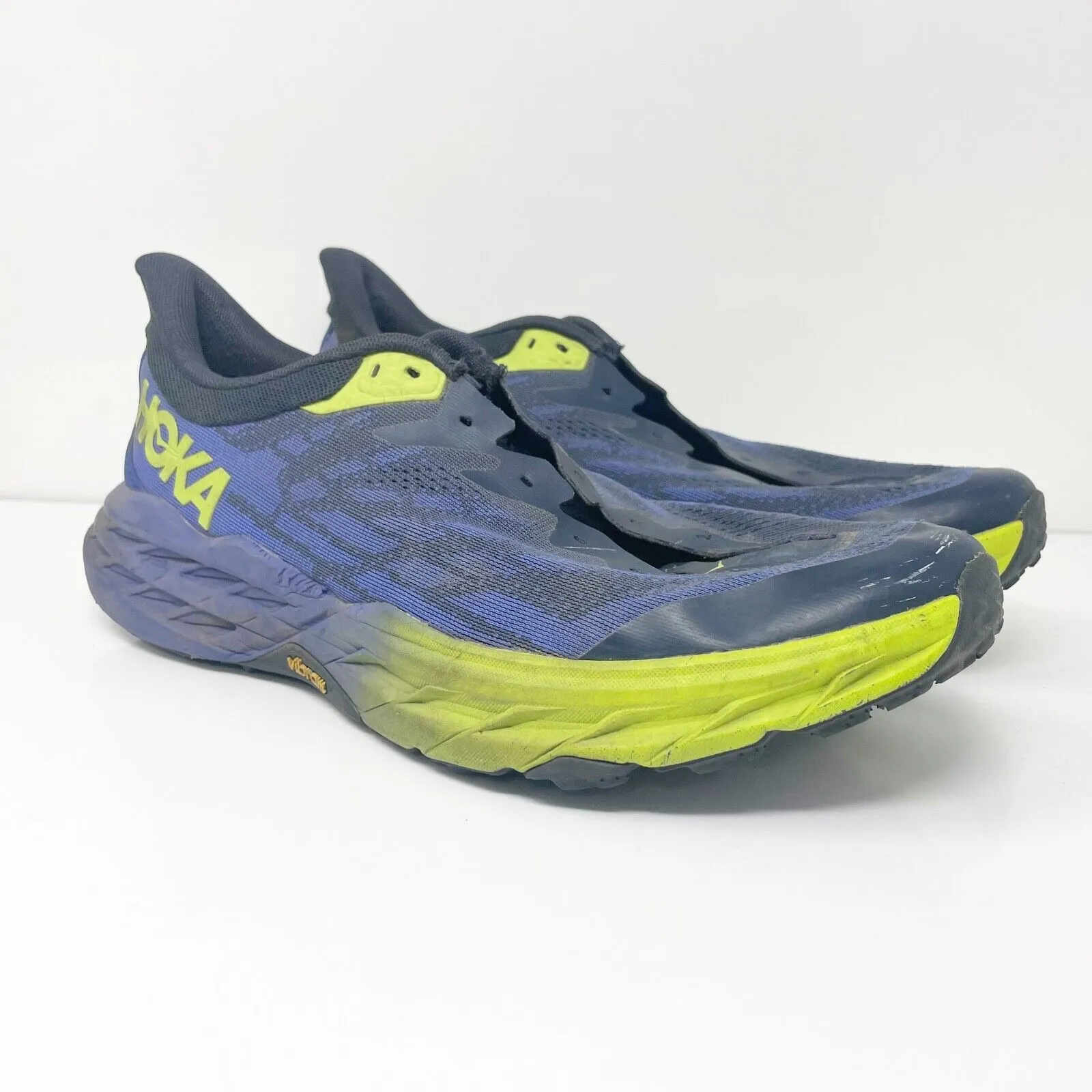 Hoka One One Mens Speedgoat 5 1123157 OSBN Blue Running Shoes Sneaker Size 11 D