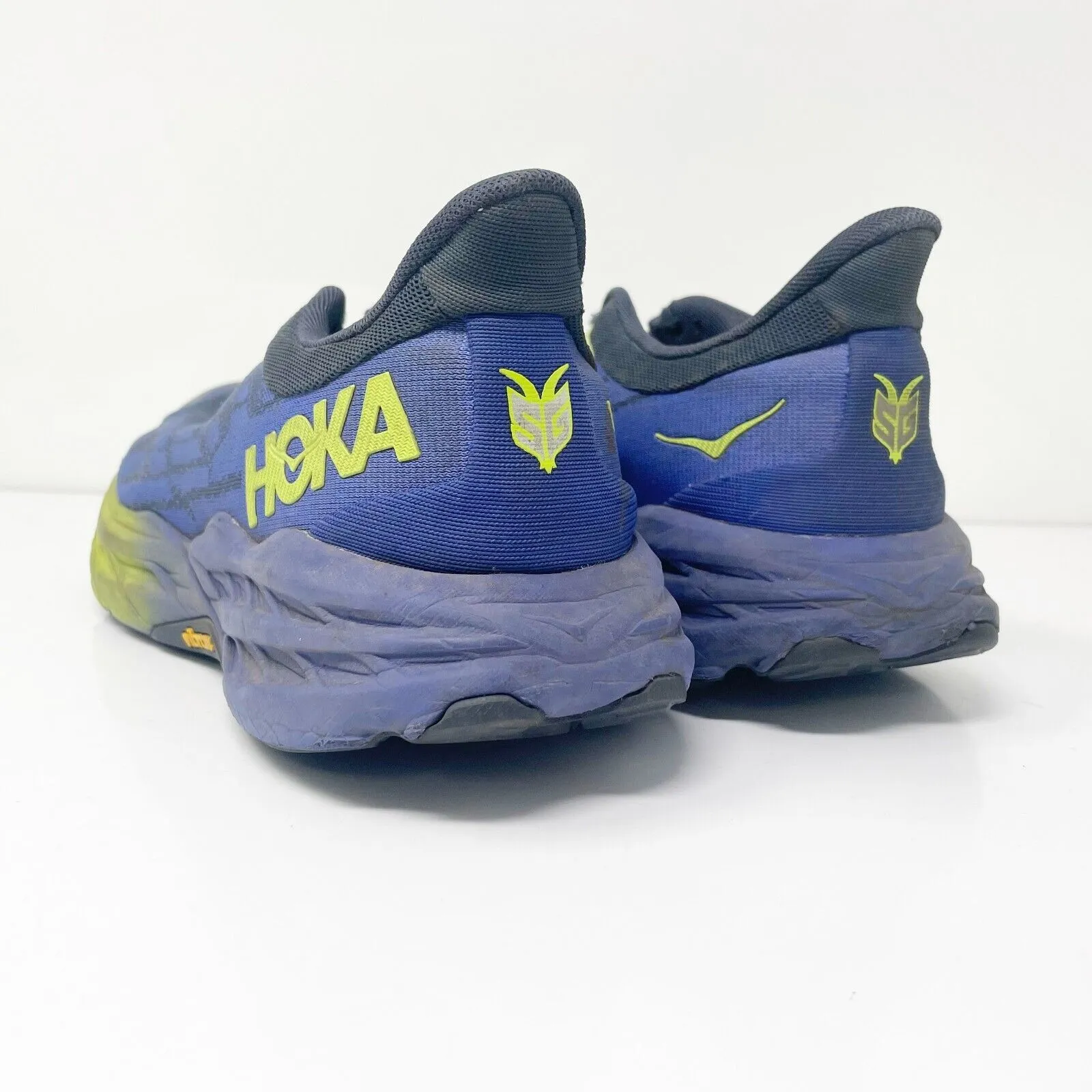 Hoka One One Mens Speedgoat 5 1123157 OSBN Blue Running Shoes Sneaker Size 11 D