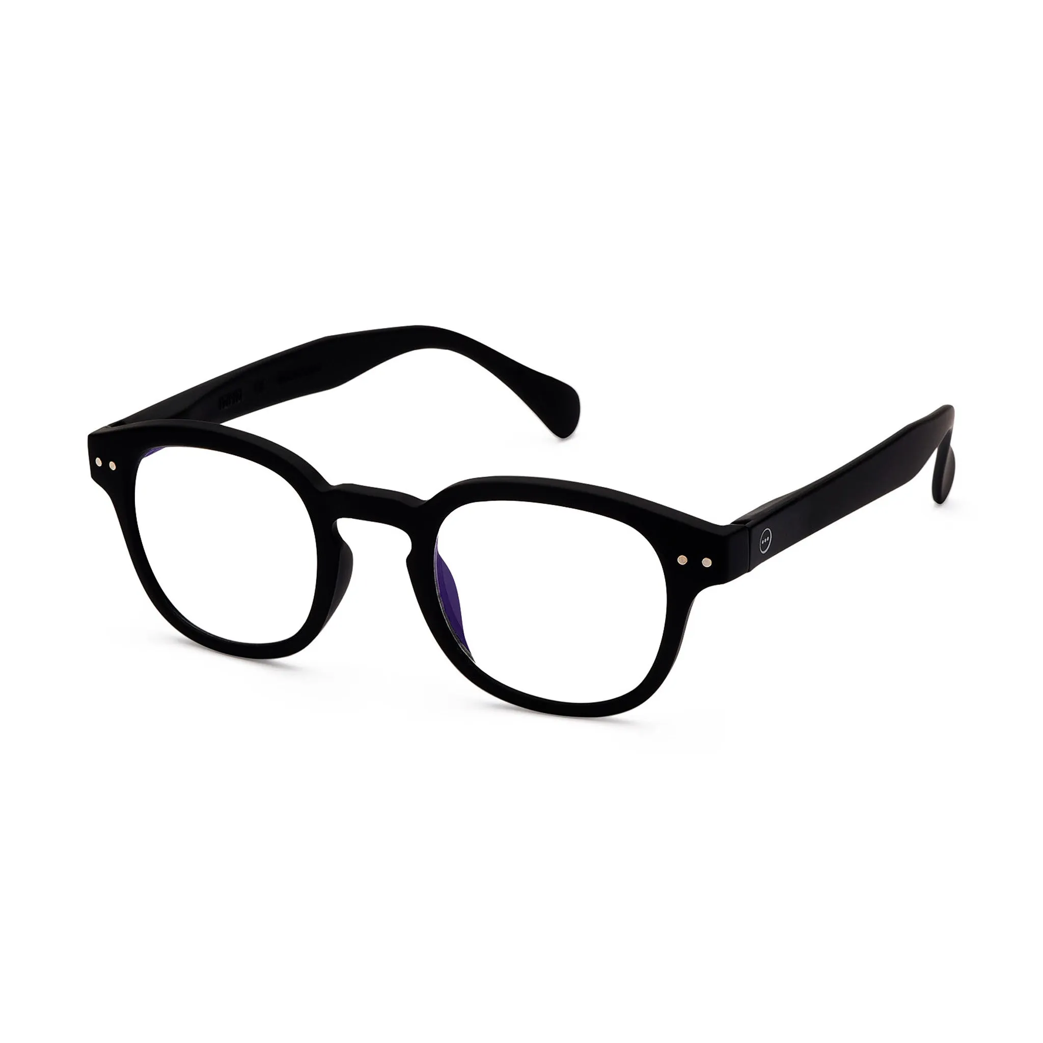 IZIPIZI Rounded-Edge Square Screen Glasses #C