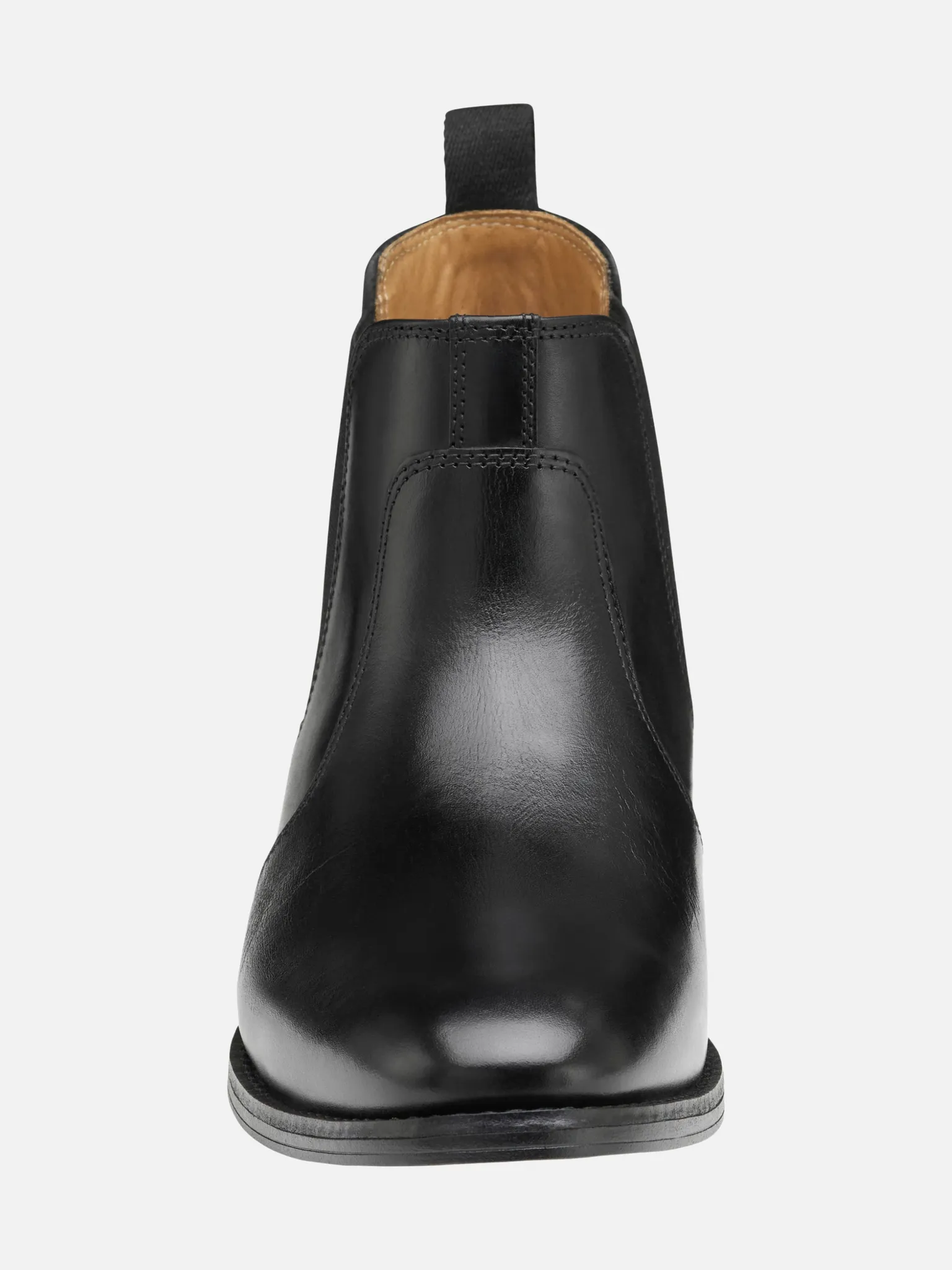 Johnston and Murphy Lewis Chelsea Boot - Black Full Grain