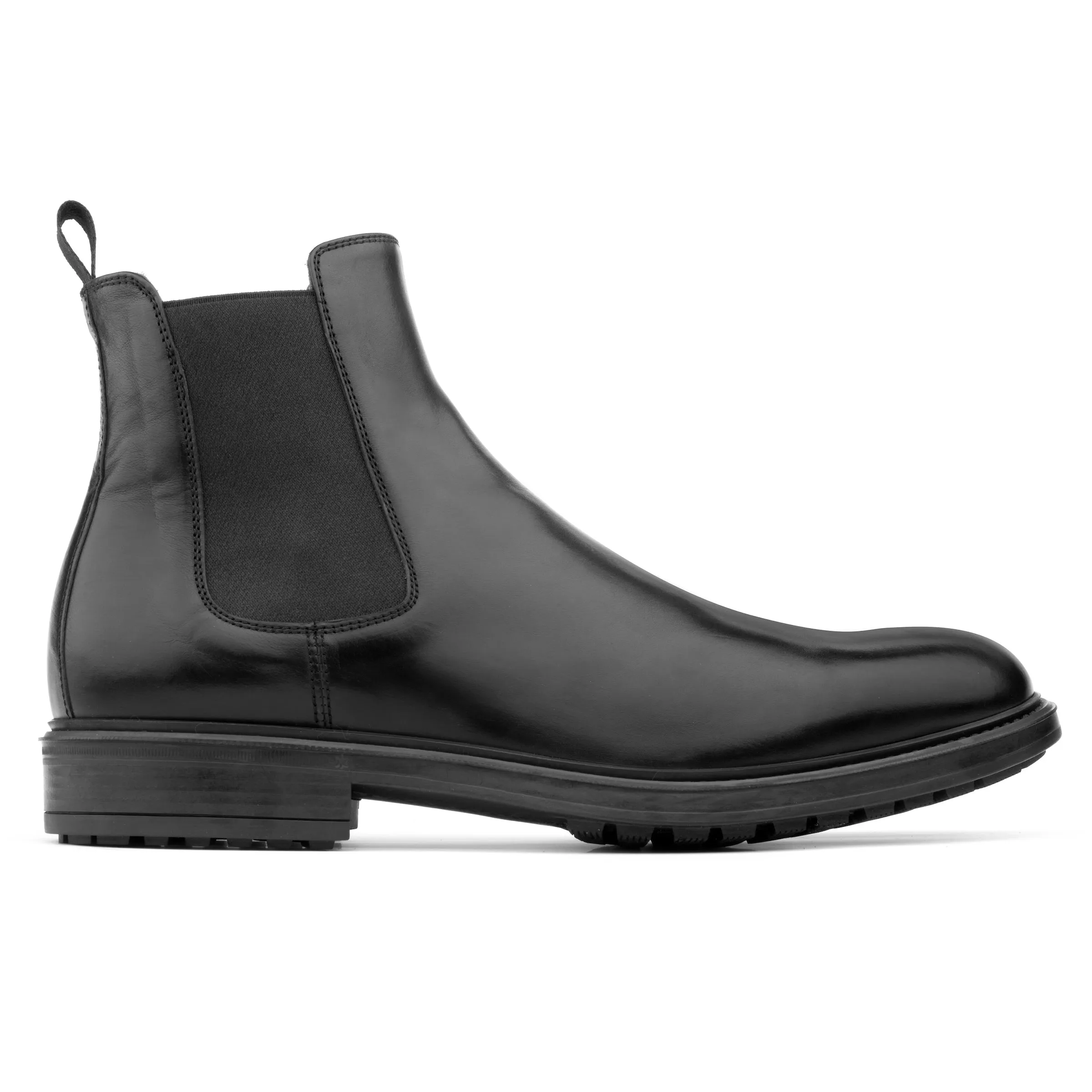 Julius Black Calf Chelsea Boot