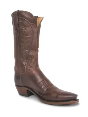 Ladies Lucchese Tan Burnished Ranch Hand Boots