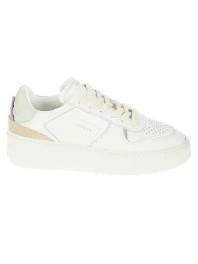 LEATHER MIX SNEAKER - 