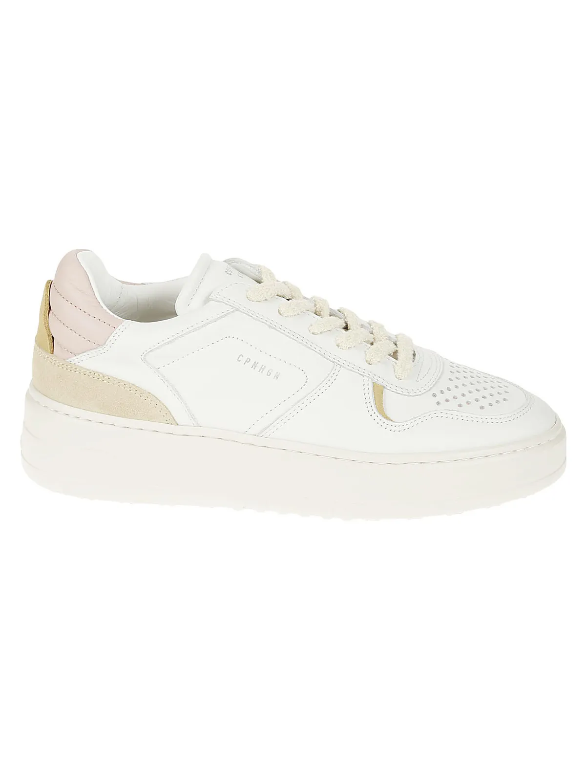 LEATHER MIX SNEAKER - 