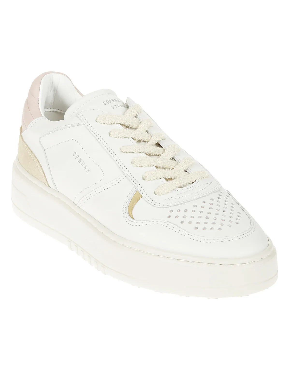 LEATHER MIX SNEAKER - 