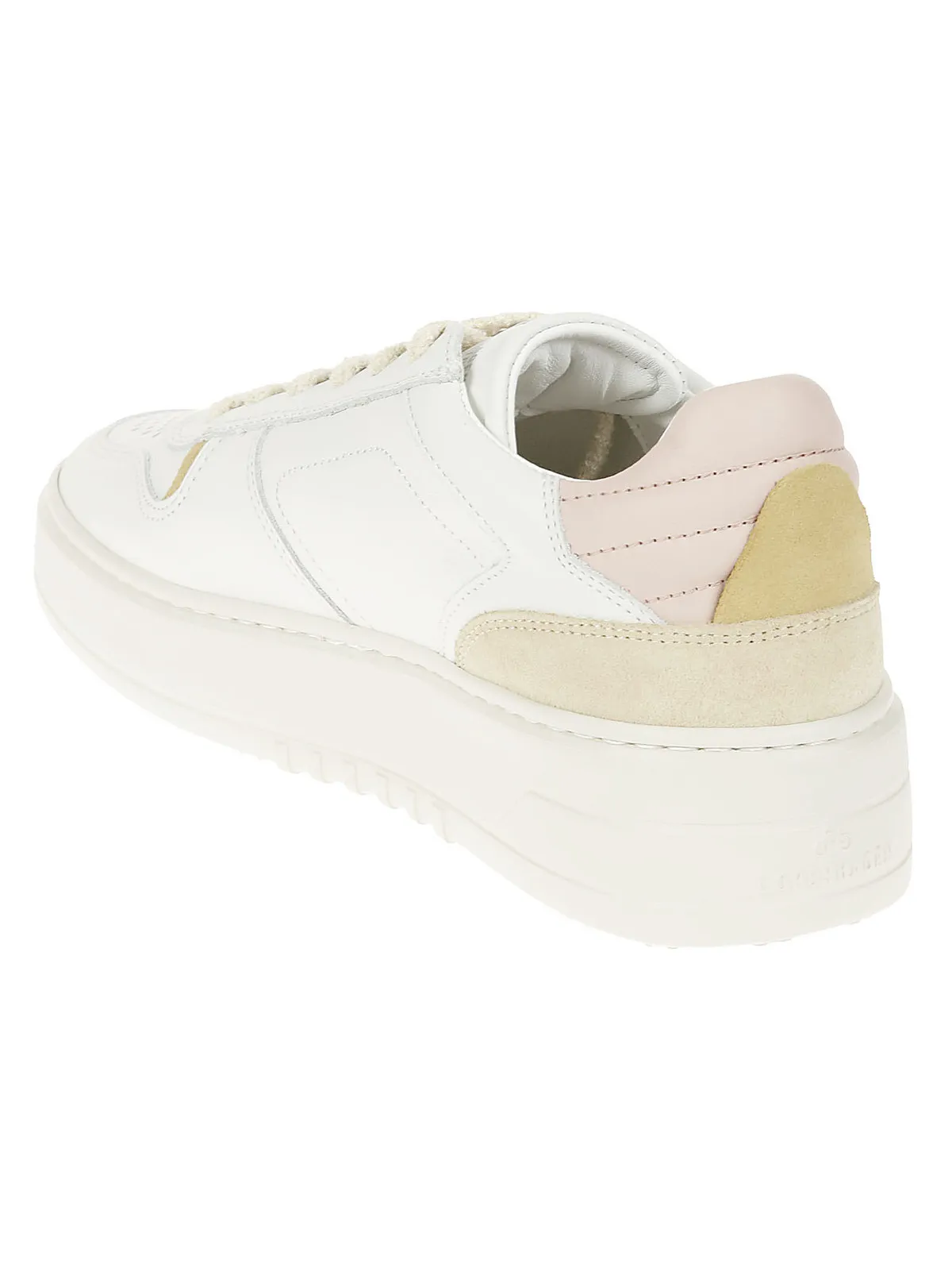 LEATHER MIX SNEAKER - 