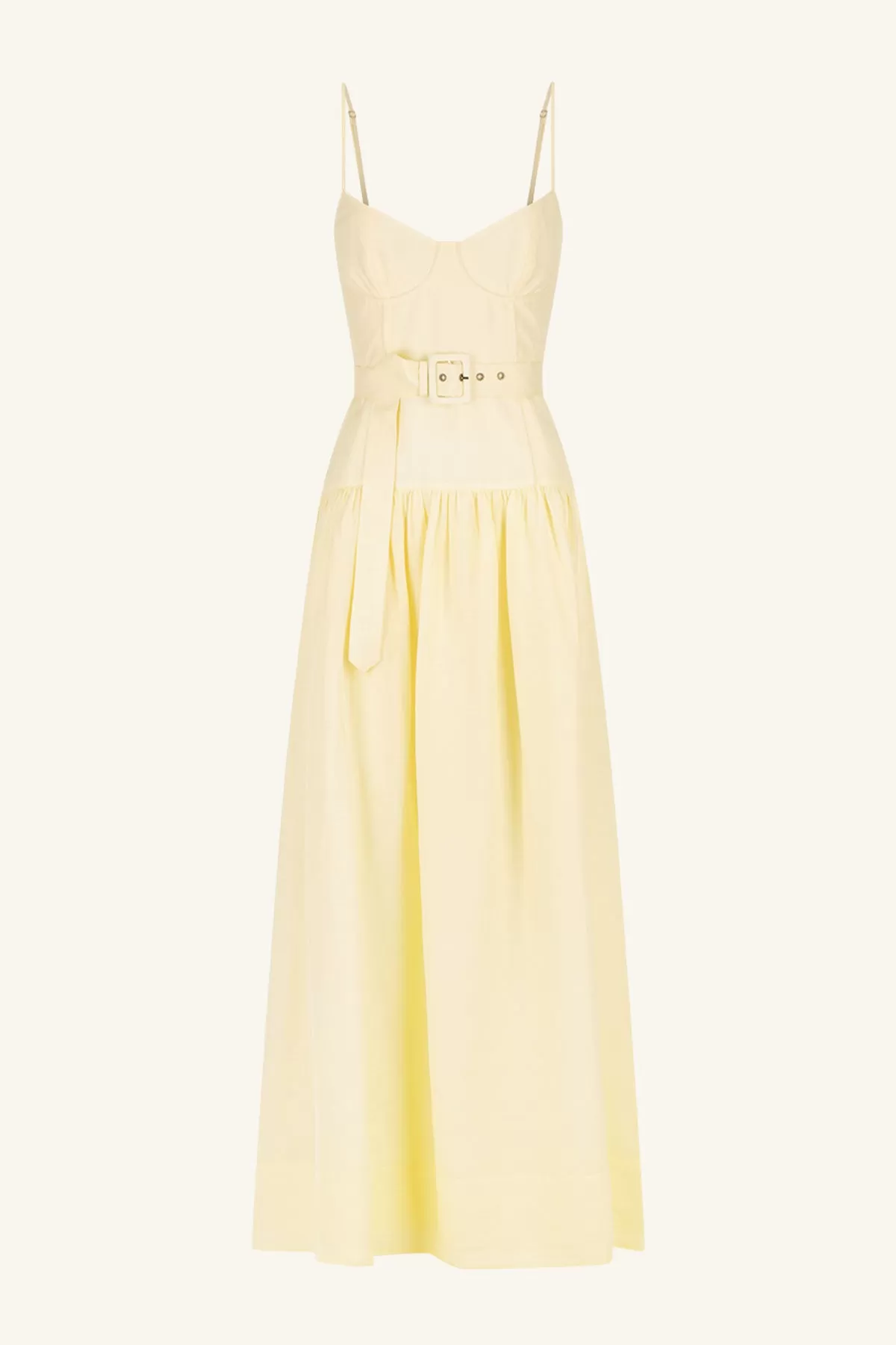 Limon Panelled Bustier Maxi Dress