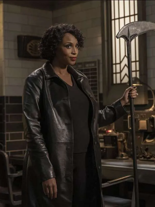 Lisa Berry Supernatural Leather Coat - New American Jackets