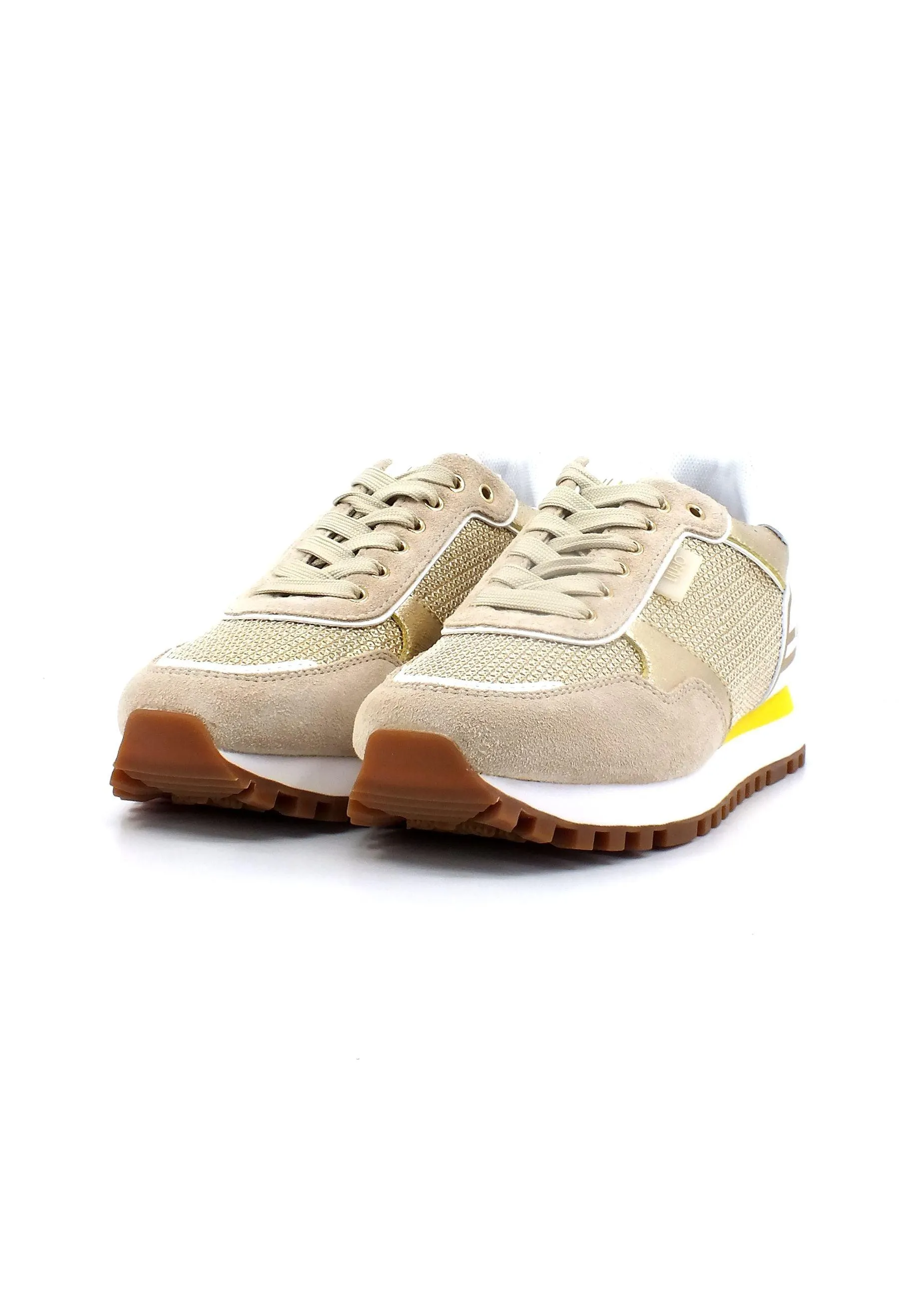 LIU JO Wonder 24 Sneaker Donna Sand Light Gold BA3089PX343