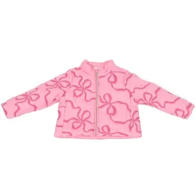 LOVESHACKFANCY PINK KIDS GIRLS PADDED JACKET 4 -5 YEARS